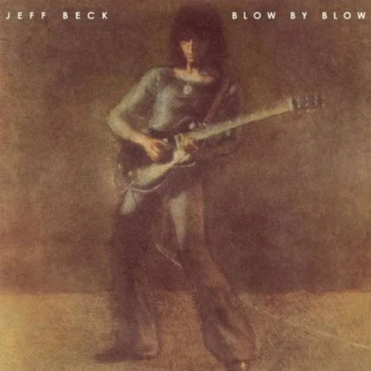 Jeff Beck Blow By Blow orange vinyl LP album artwork