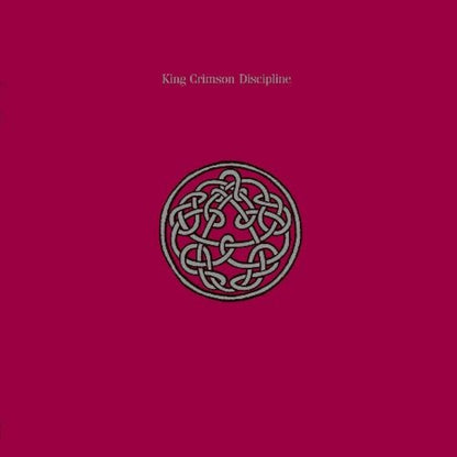 King Crimson Discipline vinyl album featuring 1981 experimental prog rock
