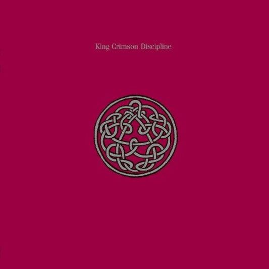 King Crimson Discipline vinyl album featuring 1981 experimental prog rock