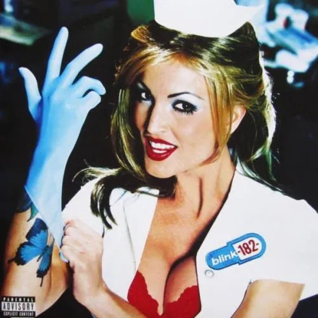 Blink-182 punk rock vinyl Enema of the State packaging