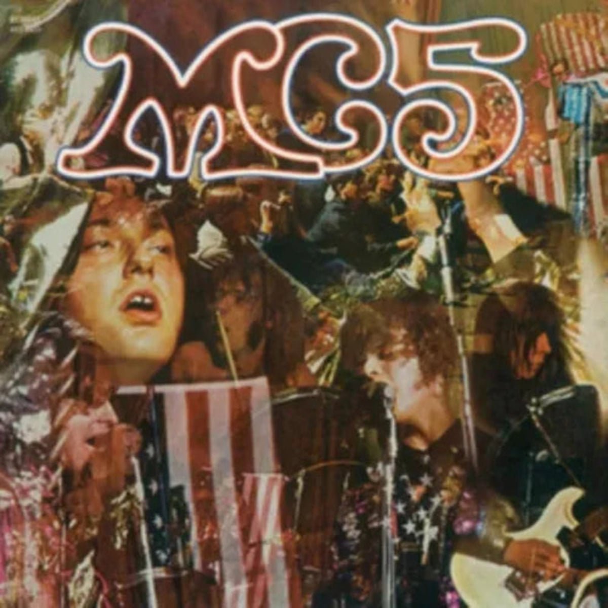 Vinyl edition of Kick Out The Jams showing record, sleeve, and artwork

