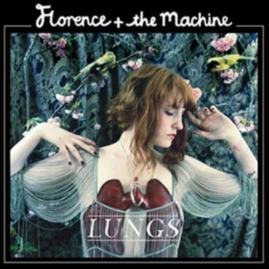 Florence + The Machine – Lungs 2009 indie pop vinyl LP cover