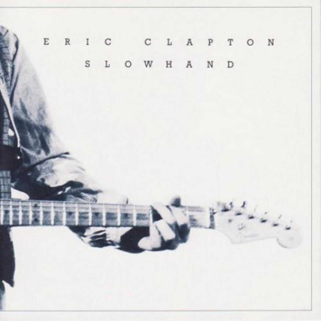 Front cover of Eric Clapton Slowhand LP, classic 1977 blues-rock album
