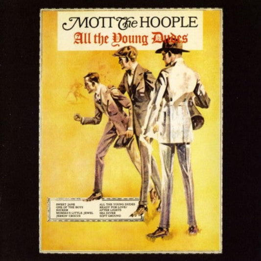 Mott The Hoople All The Young Dudes CD glam rock album artwork