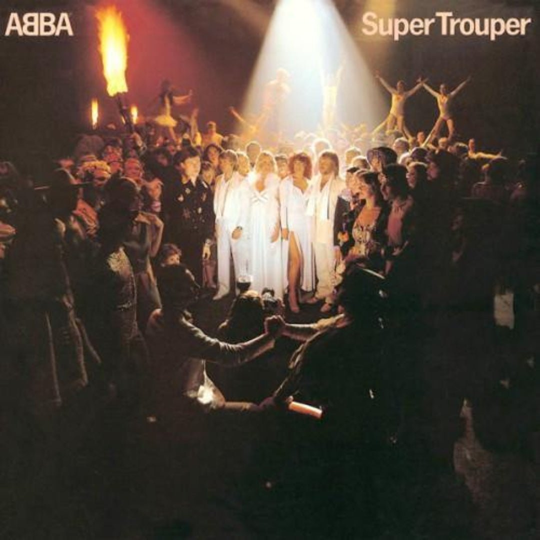 Super Trouper ABBA LP featuring The Winner Takes It All