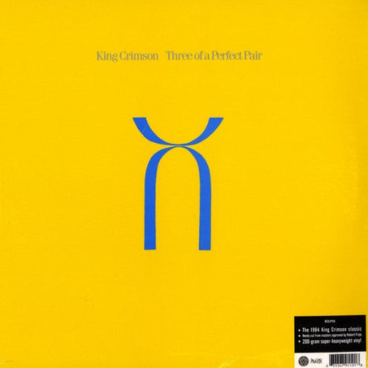 1984 album Three of a Perfect Pair by King Crimson on vinyl LP