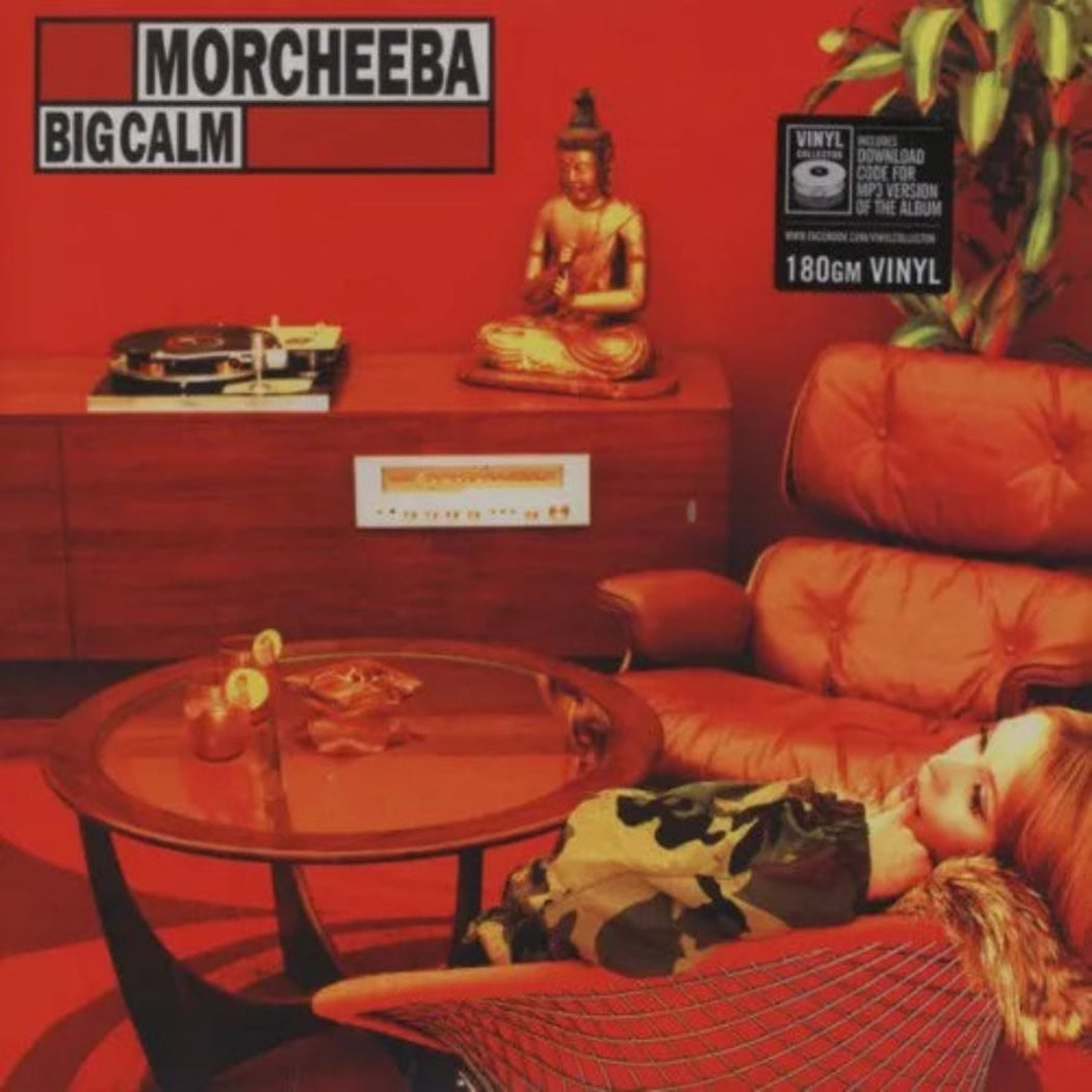 Morcheeba Big Calm 180g vinyl LP front cover with Skye Edwards vocals