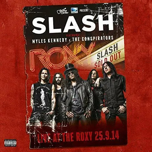 Slash Featuring Myles Kennedy & The Conspirators - Live At The Roxy 3 LP Set (213398EMX)-Orchard Records