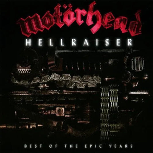 Hellraiser CD by Motörhead featuring hard-hitting riffs and raw metal energy