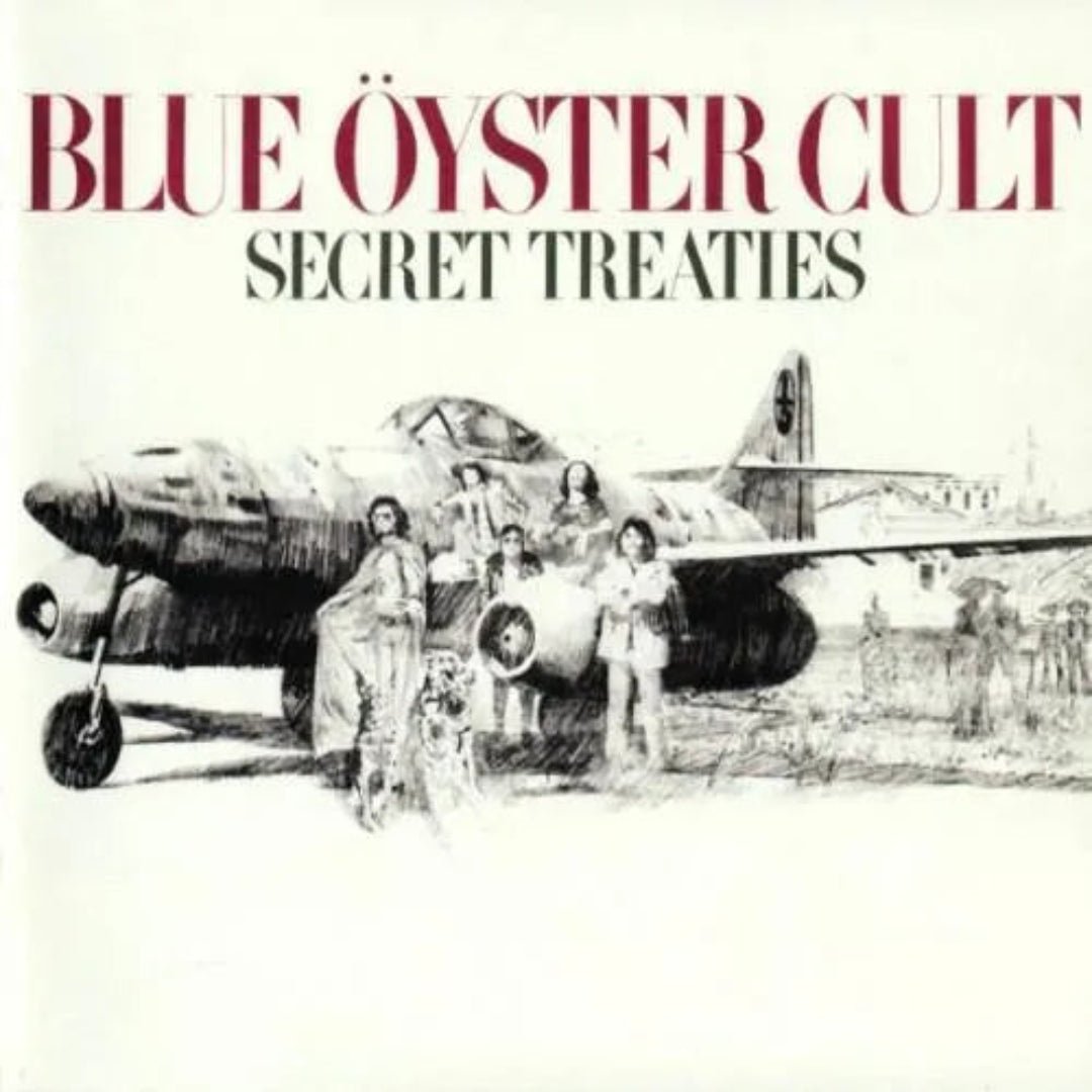 Blue Öyster Cult Secret Treaties CD album cover classic rock artwork