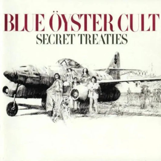 Blue Öyster Cult Secret Treaties CD album cover classic rock artwork