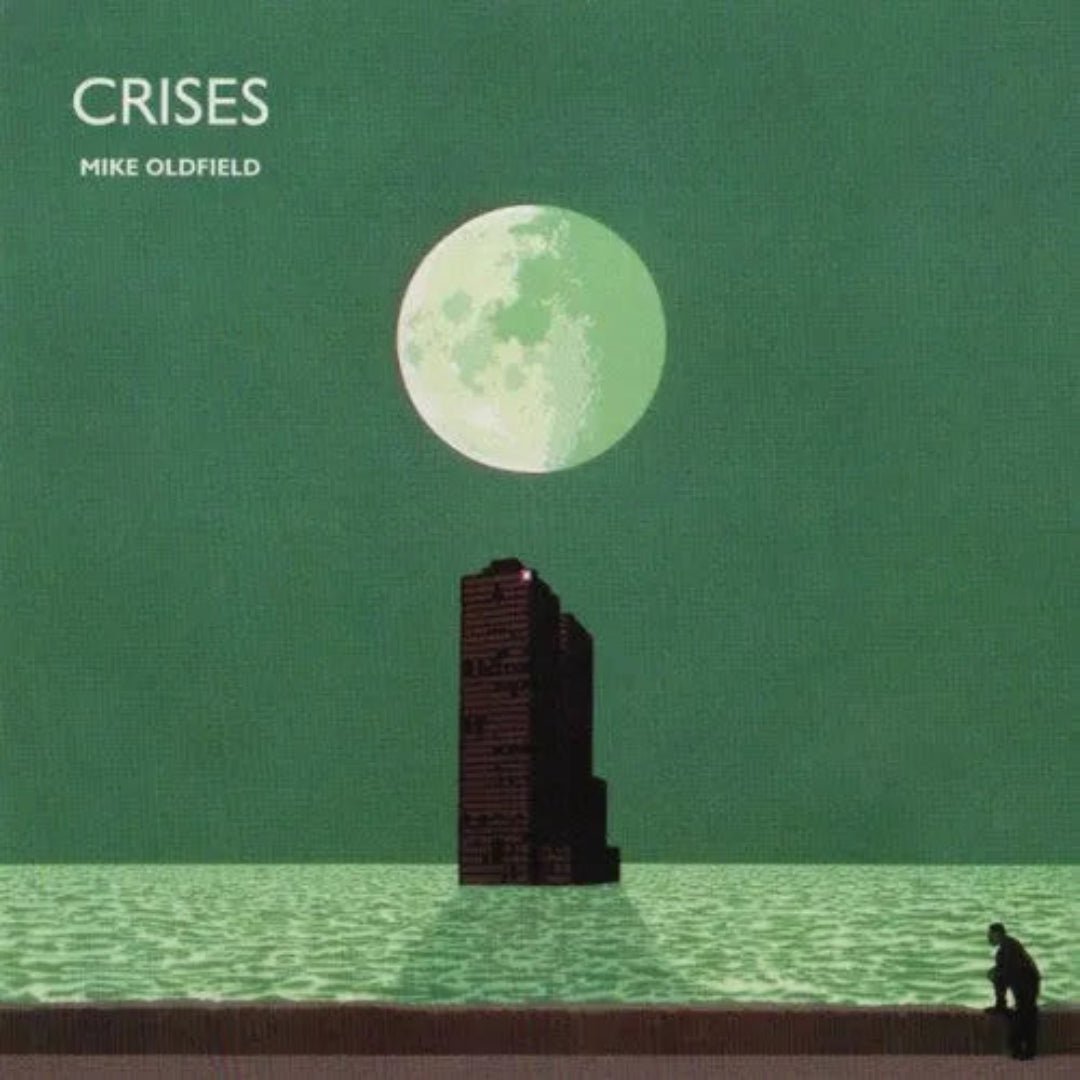 Mike Oldfield Crises CD album cover artwork classic 80s prog rock release