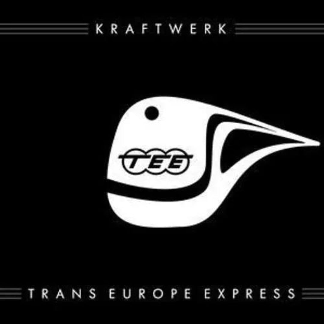 Trans Europe Express CD edition showcasing Kraftwerk’s influential electronic sound