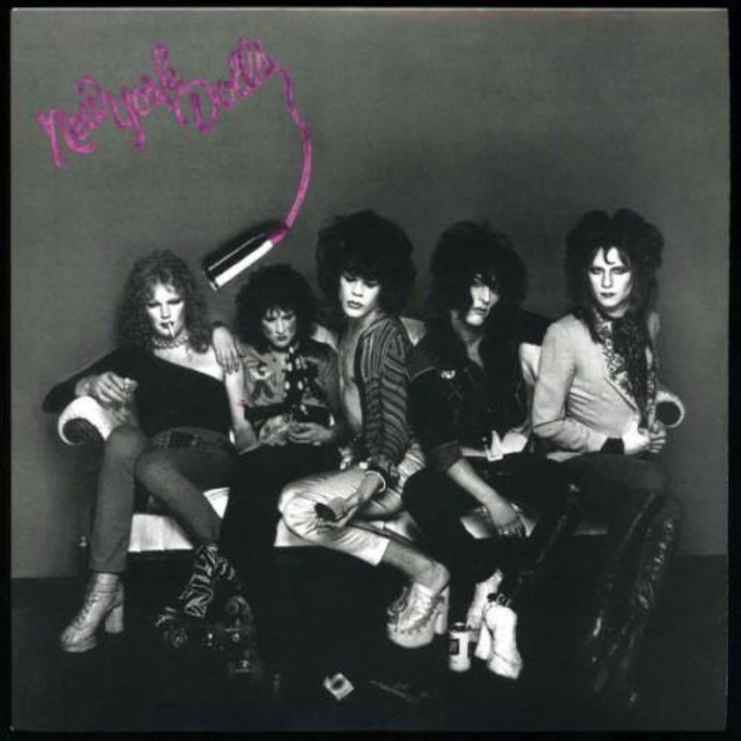 New York Dolls debut self-titled album iconic punk glam LP cover