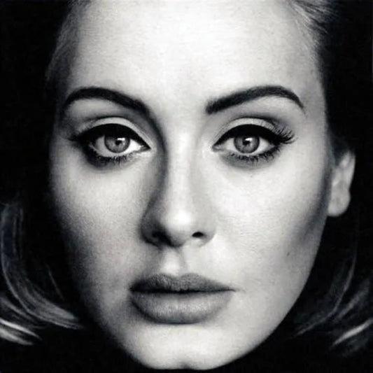 Adele’s chart-topping album 25 on vinyl, featuring hits like “Hello” and “When We Were Young.” A soulful return, pressed on quality LP format.