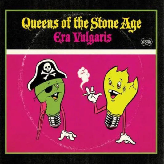 QOTSA Era Vulgaris 2007 album cover with tracks 3's & 7's and Make It Wit Chu

