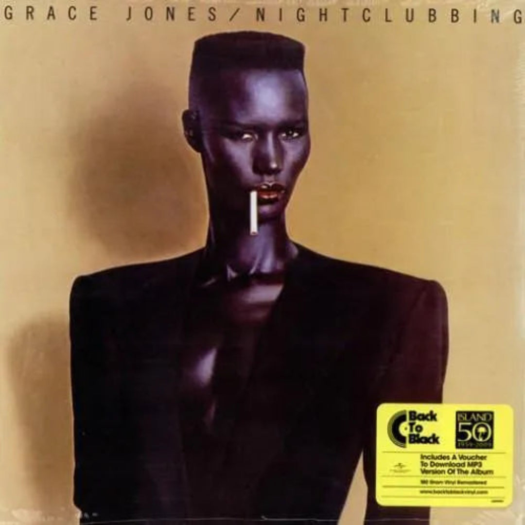 Nightclubbing Grace Jones vinyl LP sleeve artwork classic new wave disco album