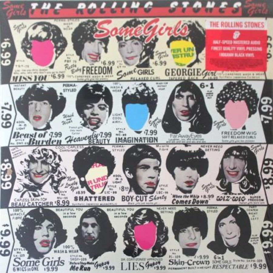 The Rolling Stones Some Girls half speed mastered LP with Miss You and more