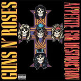 Appetite for Destruction vinyl LP with hits Sweet Child O' Mine
