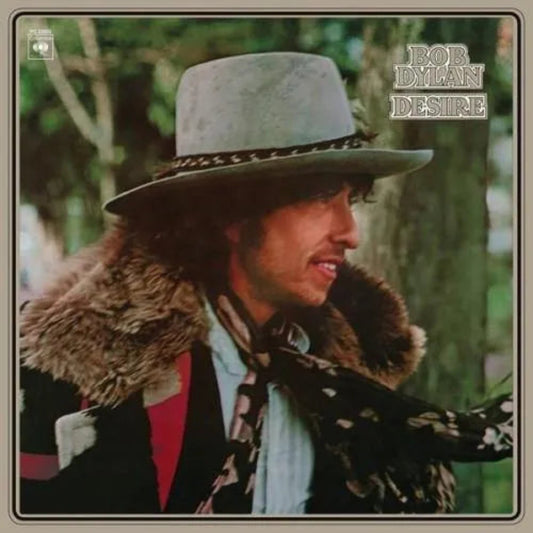 Bob Dylan Desire vinyl record front sleeve
