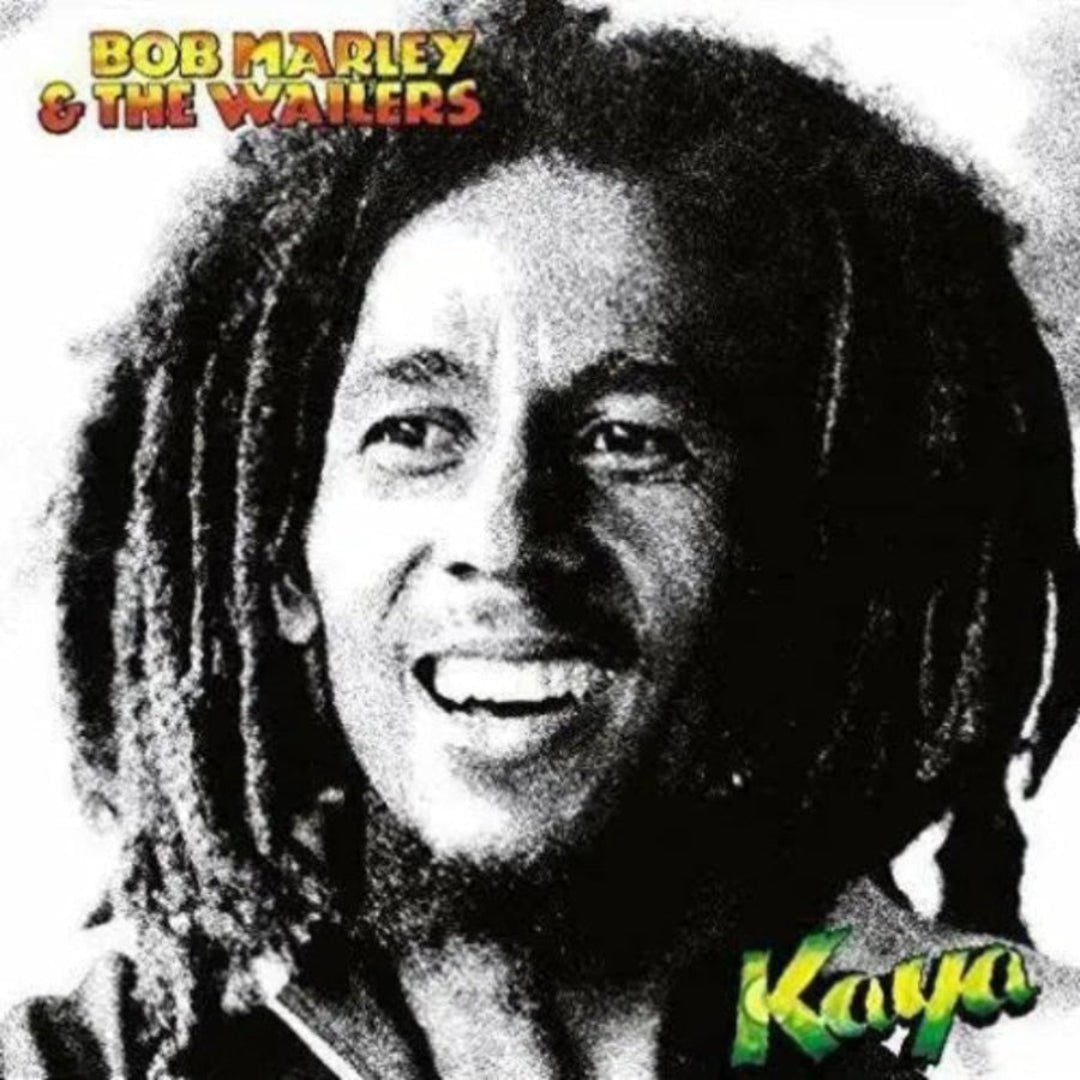 Bob Marley & The Wailers Kaya LP album cover artwork with classic reggae tracks