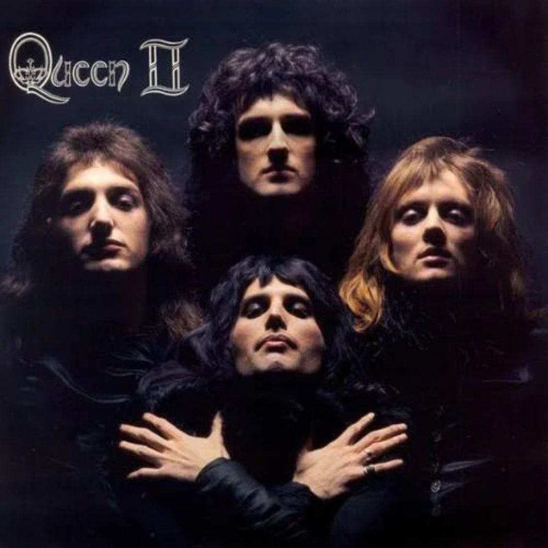 Queen II 1974 album featuring Seven Seas of Rhye, Ogre Battle, and Father to Son
