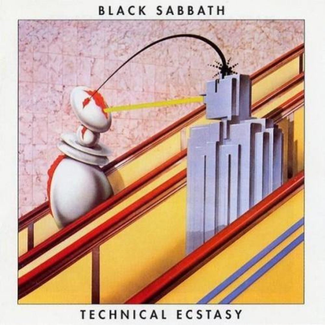 Black Sabbath - Technical Ecstasy LP cover with original 1976 artwork