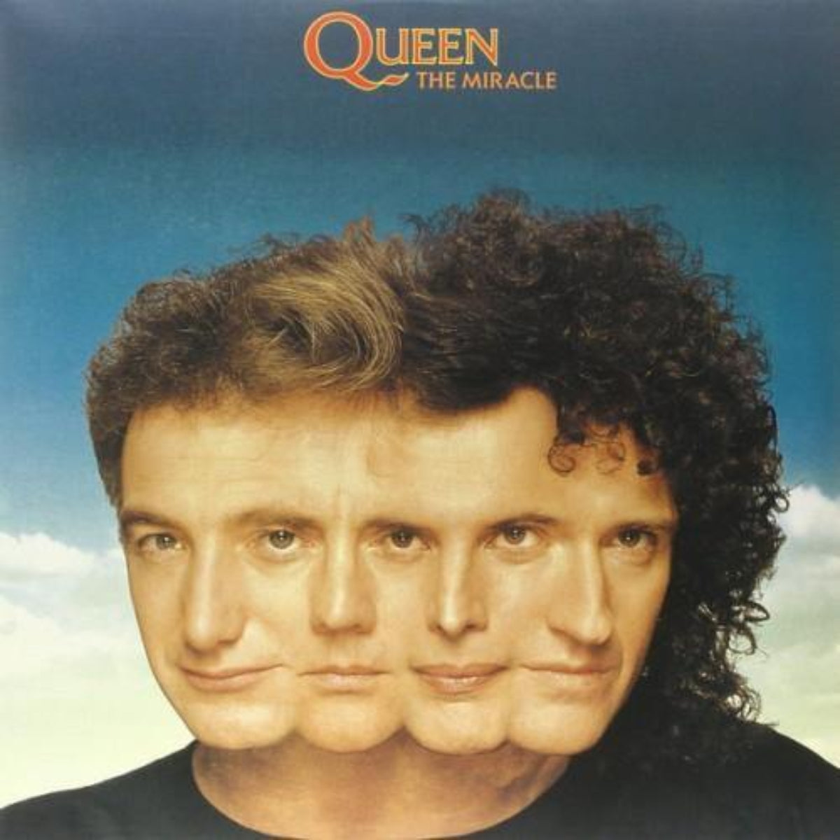 Queen’s classic rock album The Miracle featuring hits like “I Want It All.”