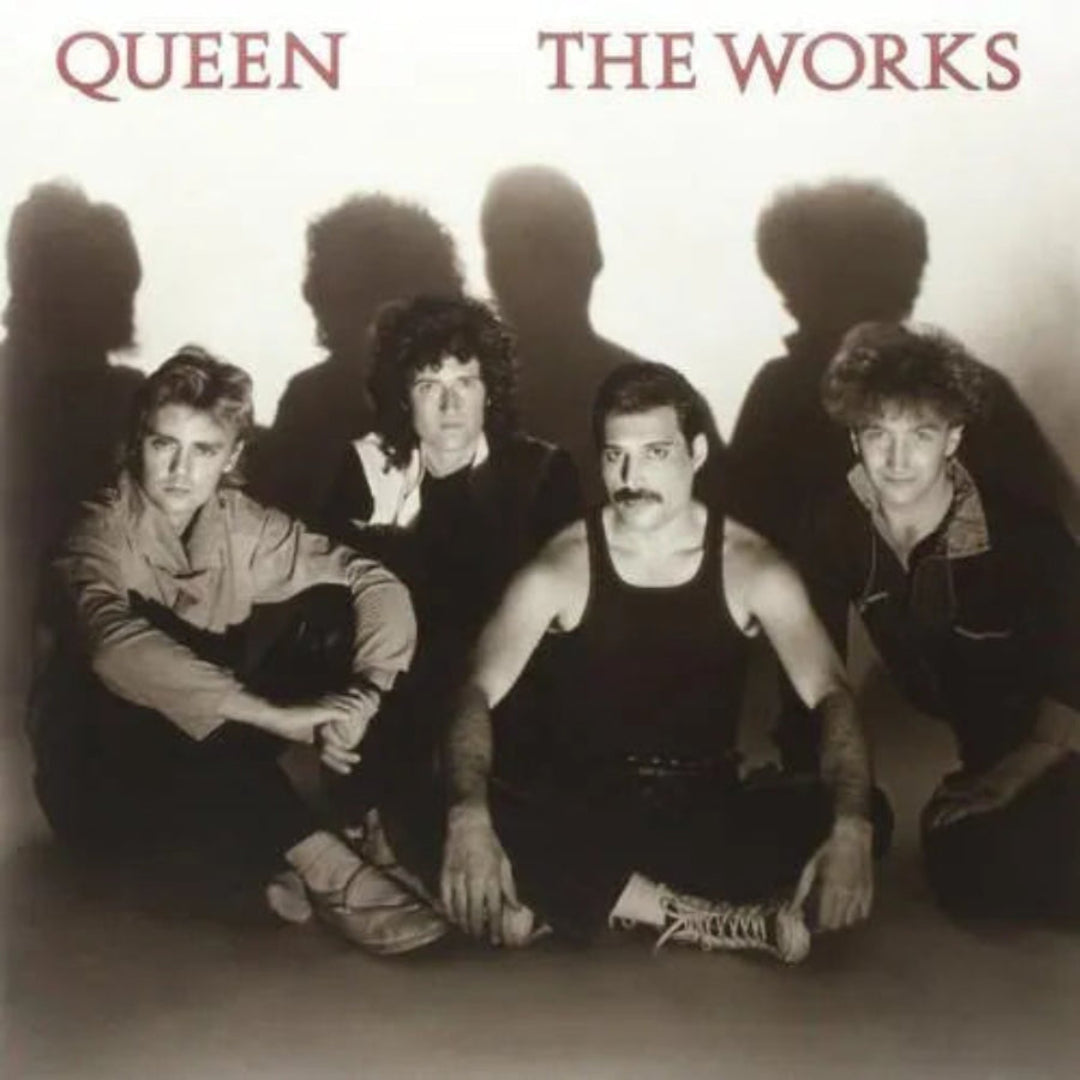 The Works LP by Queen featuring Radio Ga Ga and It’s a Hard Life on classic vinyl