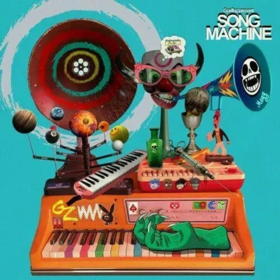 Gorillaz CD Song Machine Season One alternative pop artwork