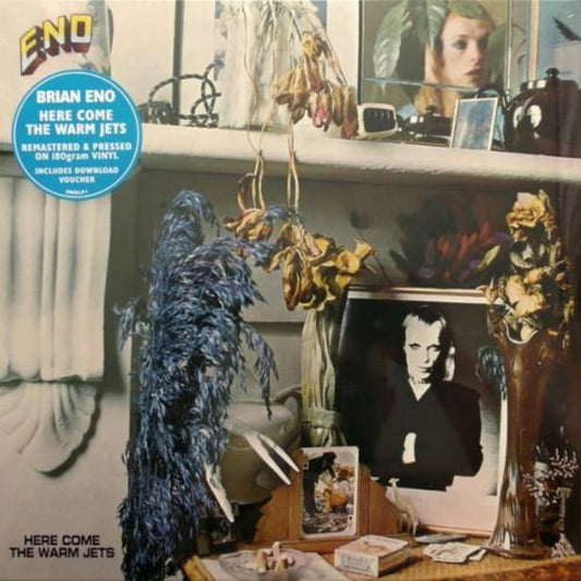 Brian Eno Here Come The Warm Jets LP vinyl album cover artwork 1974 debut release