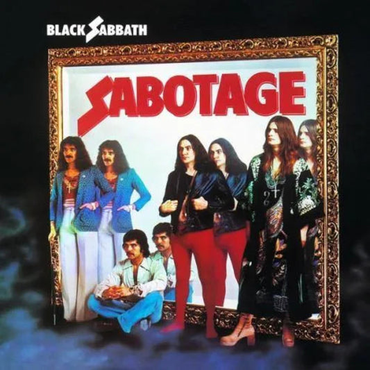 Black Sabbath - Sabotage album cover with original 1975 artwork