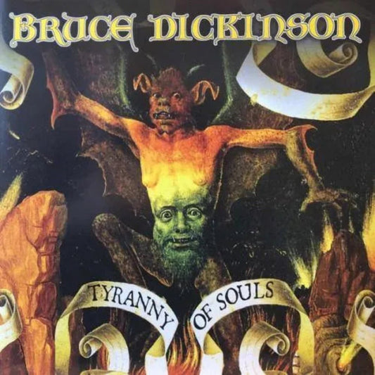 Bruce Dickinson Tyranny Of Souls LP with powerful vocals and classic heavy metal riffs