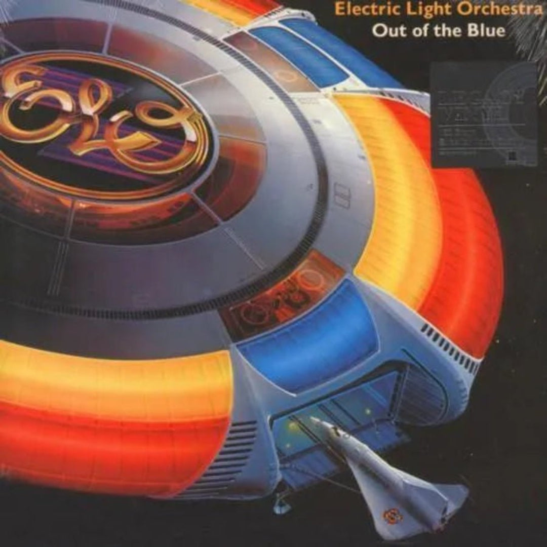 Electric Light Orchestra – Out Of The Blue 2LP vinyl featuring “Mr. Blue Sky.”