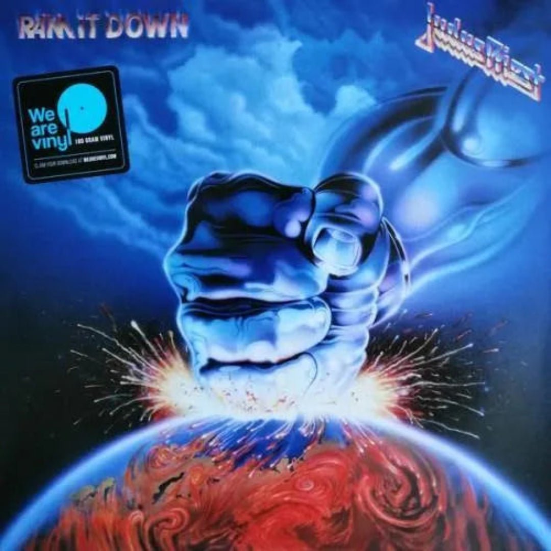 Judas Priest Ram It Down LP pressed on 180g heavy metal vinyl