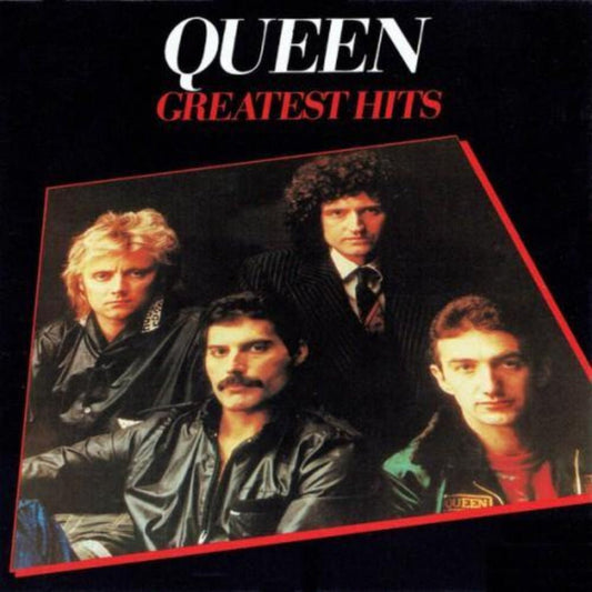Queen’s iconic Greatest Hits album pressed on vinyl
