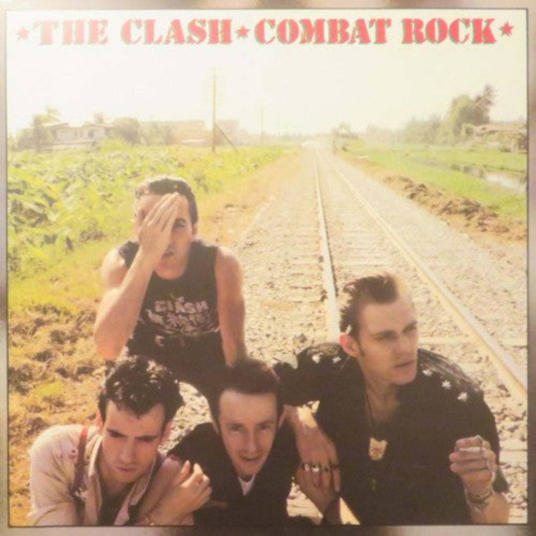 The Clash Combat Rock LP punk rock vinyl album classic British music release