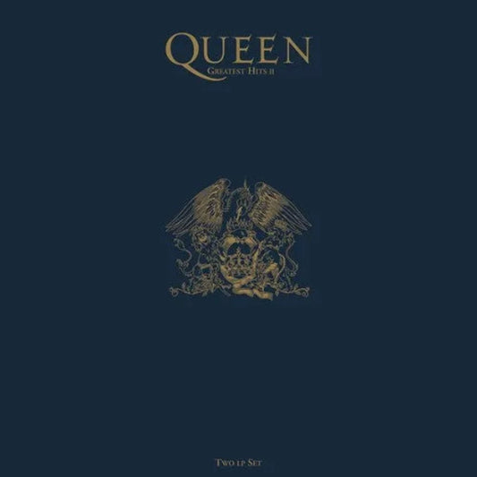 Queen Greatest Hits II 2LP vinyl set featuring classic rock anthems and iconic singles