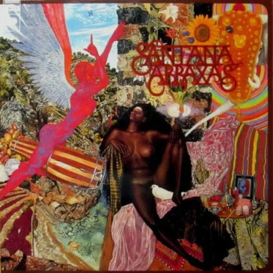 Santana Abraxas LP vinyl record gatefold sleeve classic Latin rock album artwork icon