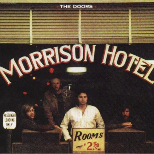 The Doors Morrison Hotel LP album cover artwork