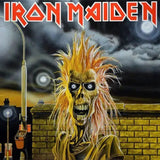 Iron Maiden debut album vinyl LP with Running Free and Phantom of the Opera