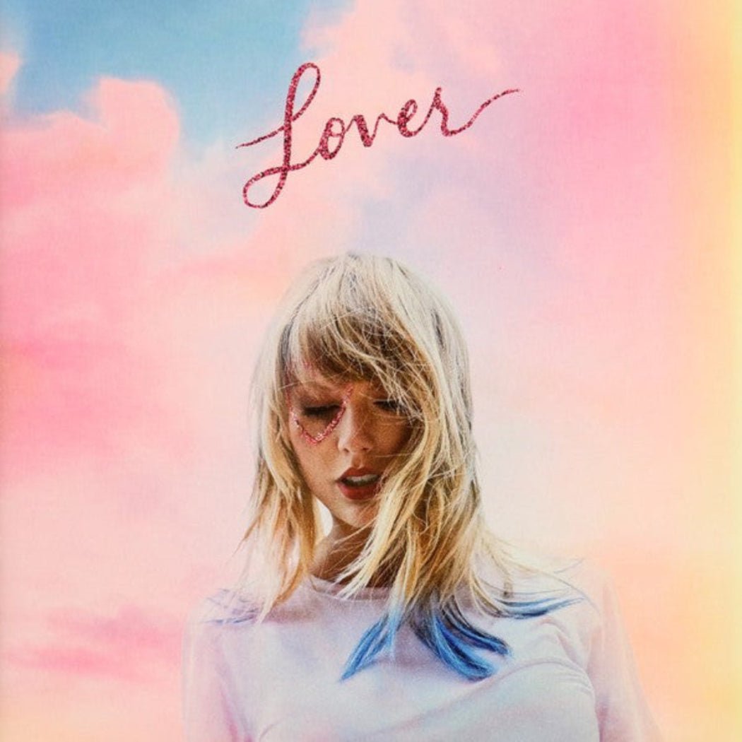 Taylor Swift Lover CD featuring hit singles and full tracklist from her 7th studio album