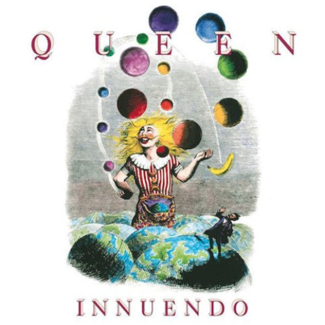 Queen Innuendo double LP vinyl album artwork