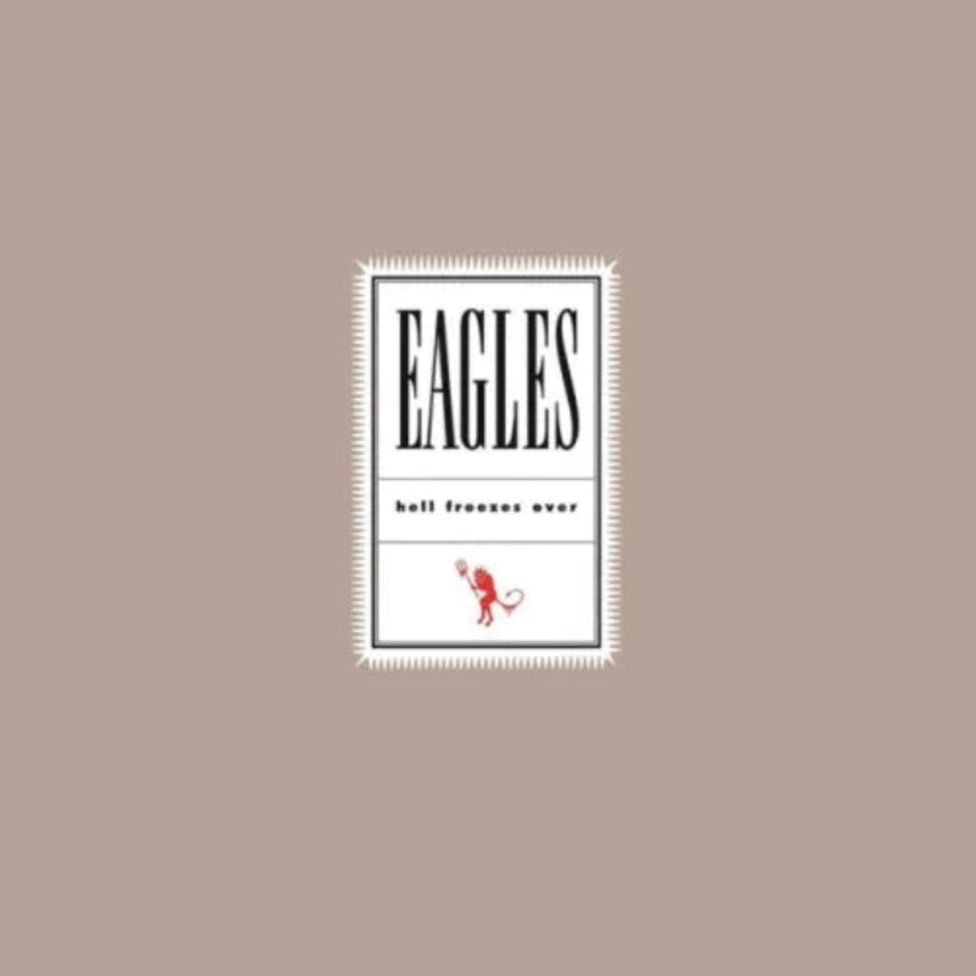 Eagles Hell Freezes Over album cover on 2LP black vinyl edition