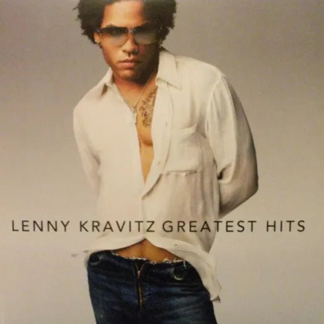 Lenny Kravitz Greatest Hits 2 LP set vinyl collection featuring iconic rock and funk tracks
