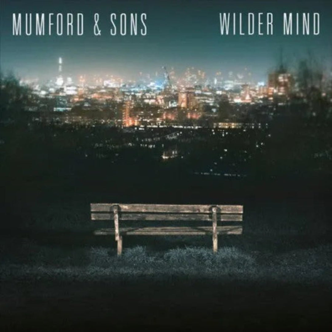 Mumford & Sons Wilder Mind LP album cover featuring their folk-rock sound