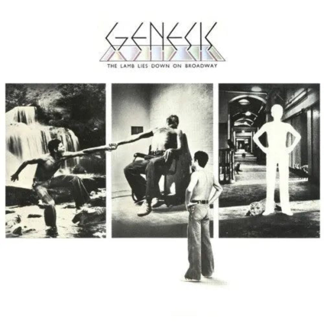 Genesis The Lamb Lies Down On Broadway 2 LP vinyl album cover prog rock concept