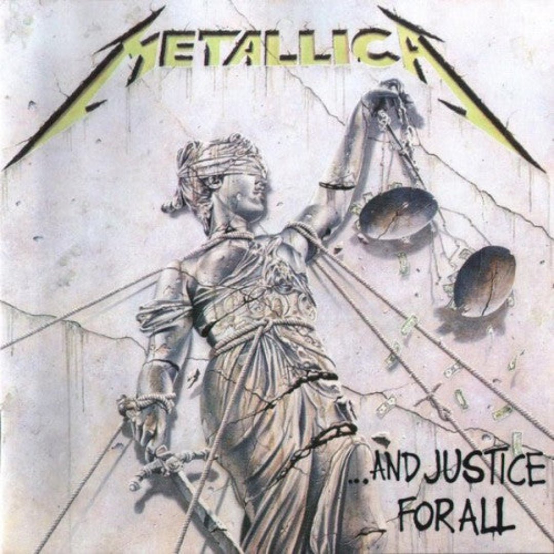 Metallica ...And Justice For All double LP vinyl album artwork