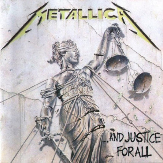 Metallica ...And Justice For All double LP vinyl album artwork