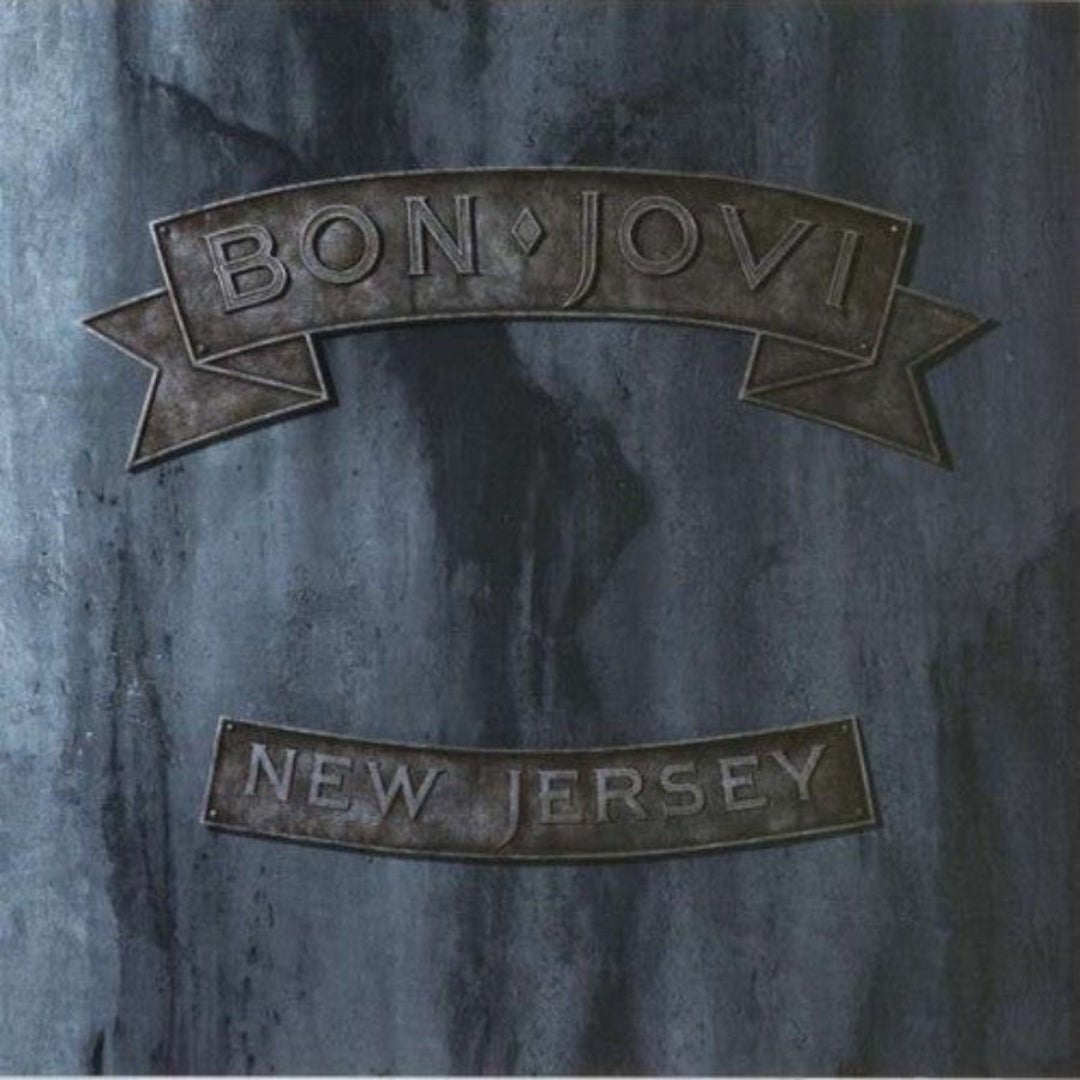 Bon Jovi New Jersey CD edition featuring the classic 1988 rock album with hit singles.